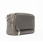 Campbell & Co Francie Military Milled Bag Side View. One Size.