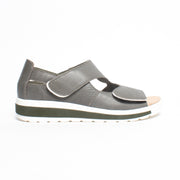 Ziera Gialisse Olive Sandal side. Size 42 womens shoes