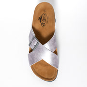 Plakton Gina Luna Silver sandal top. Size 46 womens shoes