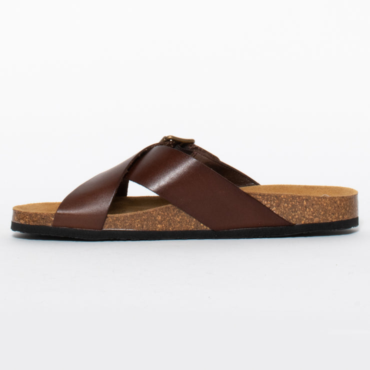 Plakton Gina Rich Brown sandal inside. Size 45 womens shoes