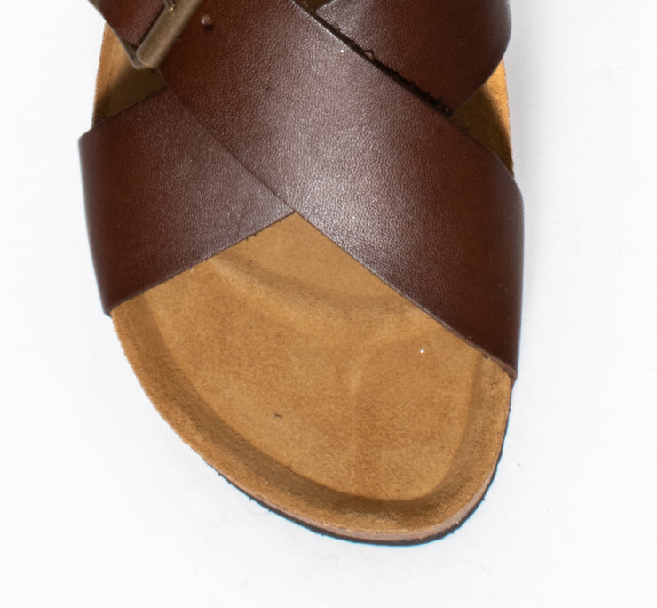 Plakton Gina Rich Brown sandal toe Size 42 womens shoes
