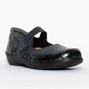 Ziera Gloria Navy shoes front. Womens size 44 shoes