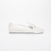 Frankie4 Hannah III Chalk Tumbled Shoe side. Size 10 womens shoes