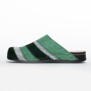 Dr Feet Hannah Green Multi Slipper inside. Size 45 womens shoes