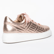 Gelato Hendrix Rose Gold Sneaker back. Womens size 43 shoes
