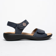 Westland Ibiza 79 Blue Sandal side. Size 42 womens shoes
