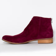 Django and Juliette Infixed Burgundy Suede Ankle Boots inside. Size 42 women’s boots