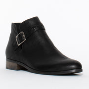 Django and Juliette Italy Black Ankle Boot front. Size 43 women’s boots