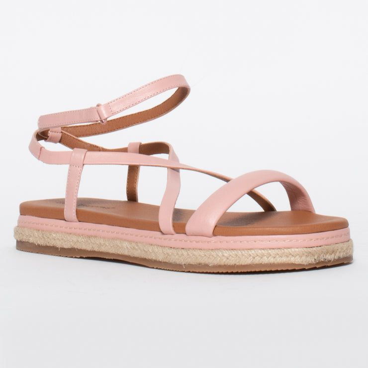 Hush Puppies Kasos Pale Rose Sandal front. Size 11 womens shoes