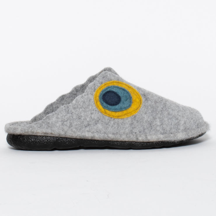 Westland Lille 101 Grey slippers side. Size 42 women’s slippers