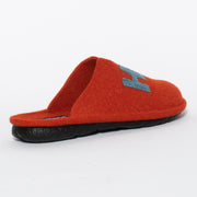 Westland Lille 102 Orange slippers back. Size 42 women’s slippers