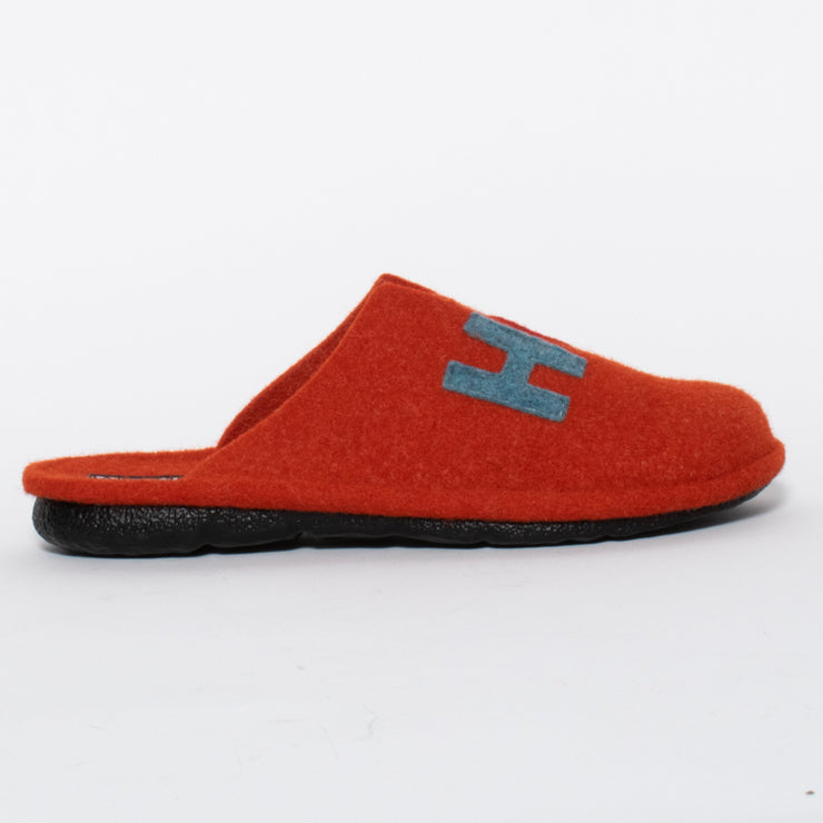 Westland Lille 102 Orange slippers side. Size 43 women’s slippers