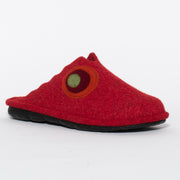 Westland Lille 101 Red slippers front. Size 43 women’s slippers