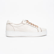 DJ Lofta Ivory Champagne Sneaker side. Size 42 womens shoes