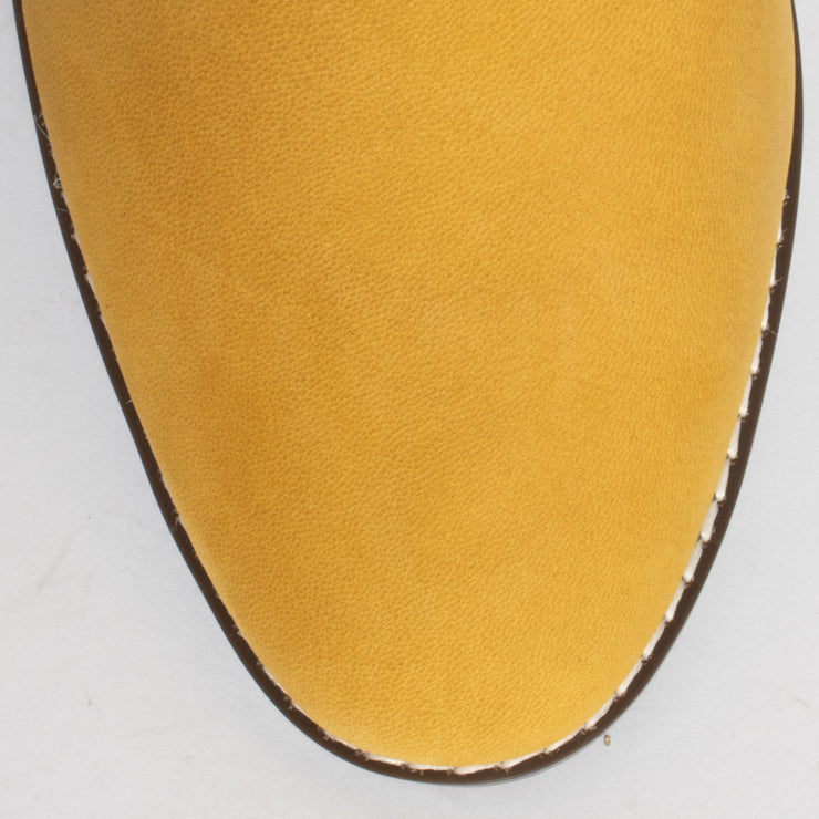 CBD Logger Yellow Ankle Boot toe. Size 42 women’s boots