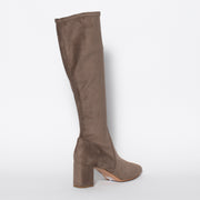 Point Pop Long Taupe Suede back. Size 12 women’s boots
