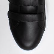 Hush Puppies Madison Black Croc Print sneakers toe. Size 11 women’s shoes
