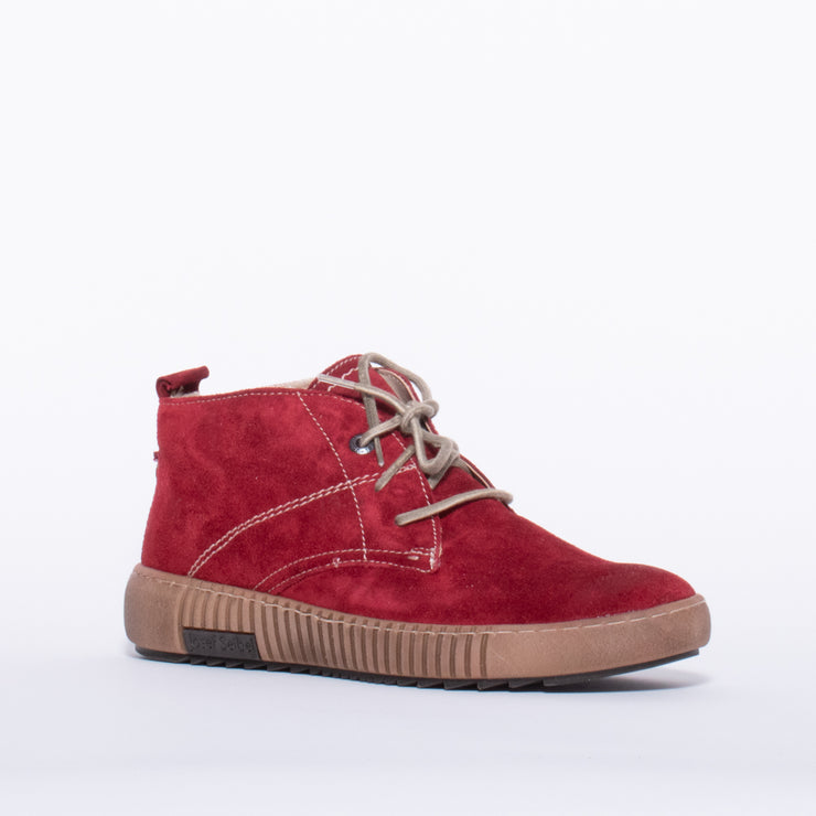 Josef Seibel Maren 02 Red Ankle Boot front. Size 43 womens shoes