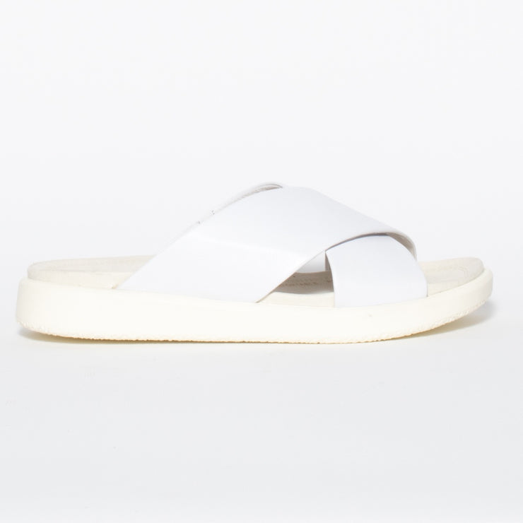 Cassini Martina V2 White Sandal side. Size 42 womens shoes