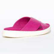 Cassini Martina Fuchsia Sandal back. Size 44 womens shoes