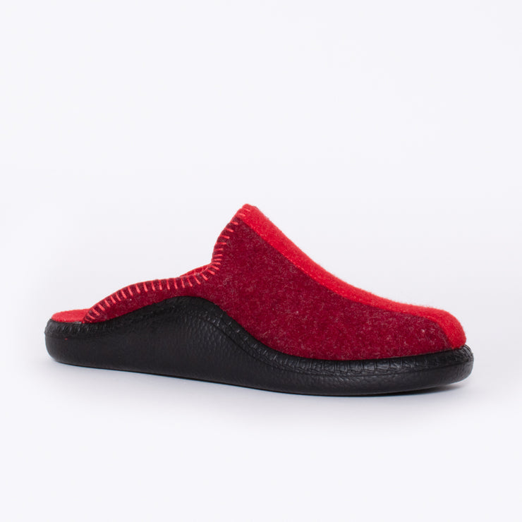 Westland Monaco D 62 Red Slipper front. Size 43 womens shoes
