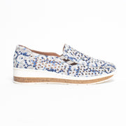 Cassini Monkey Royal Bloom Shoe side. Size 42 womens shoes
