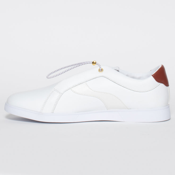 Hush Puppies Monroe White inside. Size 12 women's summer sneaker