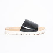 Ziera Navisa Black Slide side. Size 42 womens shoes