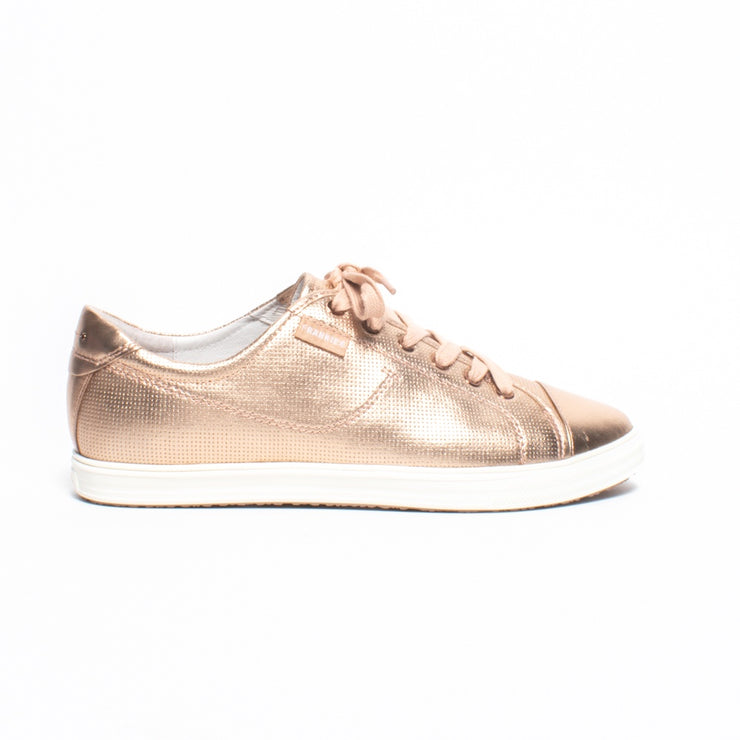 Frankie4 Nat III Rose Gold Sneakers side. Size 10 womens shoes