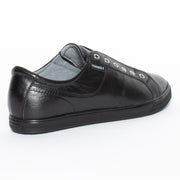 Frankie4 Nat II Black Black Sneaker back view. Size 11 womens shoes