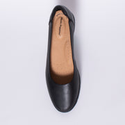Hush Puppies Nellie Black Shoe top. Size 10 womens shoes