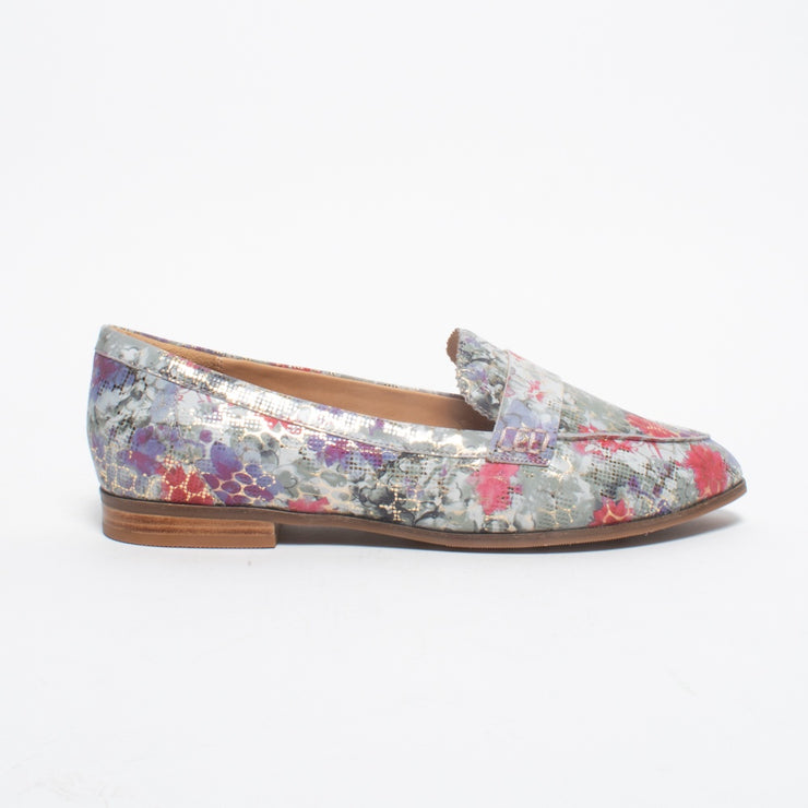 Ziera Oreta Floral Loafer side. Size 42 womens shoes