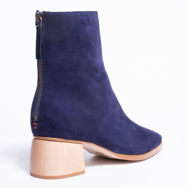 Bresley Perth Ink Suede Ankle Boot Womens Big EU Size 42 43 44 45 46