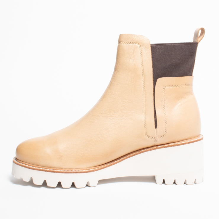 Bresley Poppy Camel Ankle Boot inside. Size 45 womens shoes