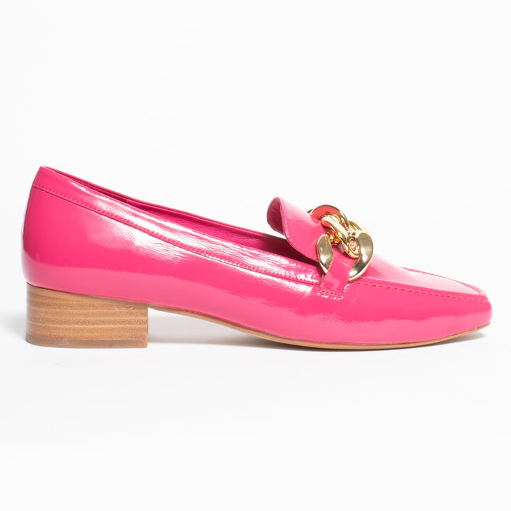 Bresley Presto Fuchsia Loafer shoe side. Size 42 womens shoes