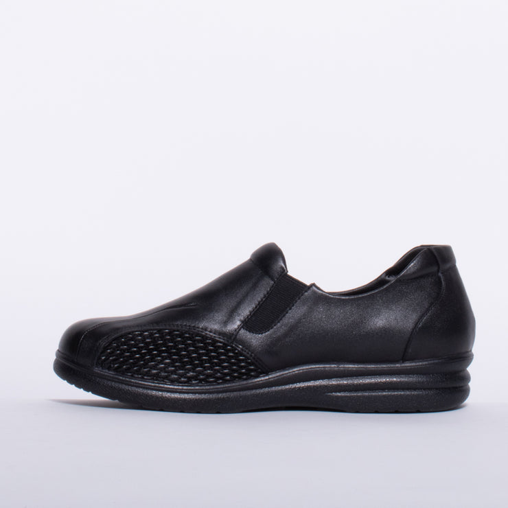 Pure Comfort Safron Black Shoe inside. Size 45 womens shoes