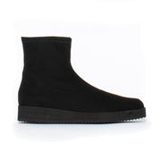 Brenda Zaro Selena Black Lycra Ankle Boot side. Size 42 women’s boots