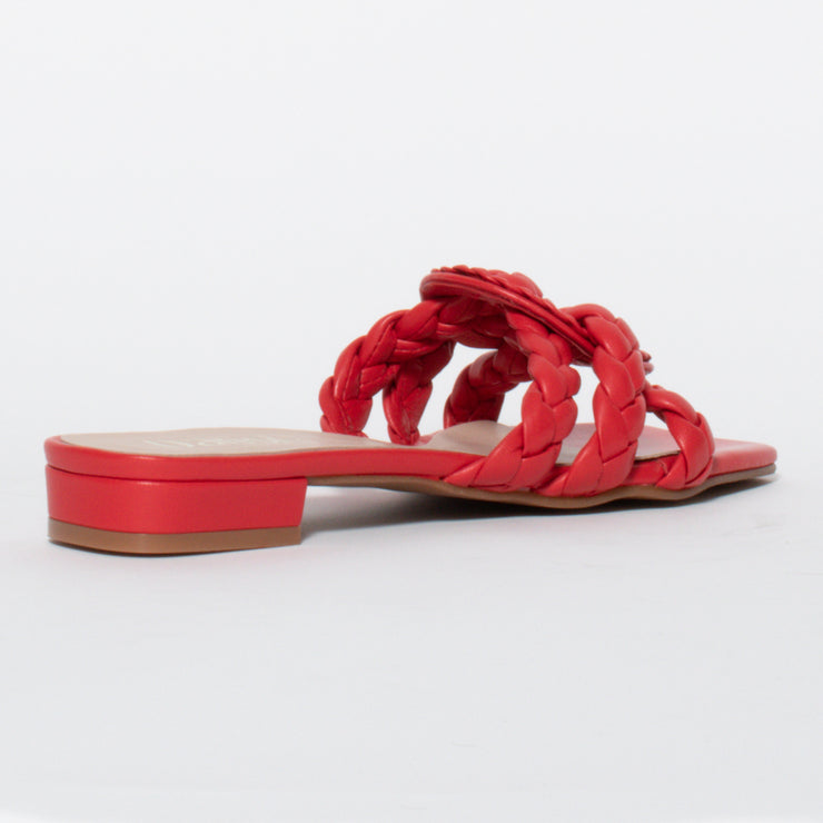 Dansi Seraphina Red Sandal back. Size 44 womens shoes