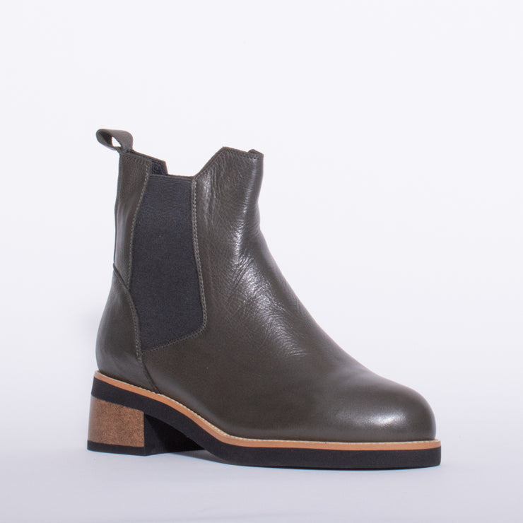 Bresley Sharmi Military Ankle Boot front. Size 43 womens shoes