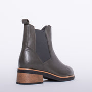 Bresley Sharmi Military Ankle Boot back. Size 44 womens shoes