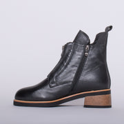 Bresley Sting Black Ankle Boot inside. Size 45 womens shoes
