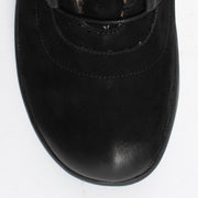 Ziera Susie Black Ocelot Fur Ankle Boot toe. Size 42 womens shoes