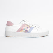 Rilassare Tabes White Blush Sneakers side. Size 42 womens shoes