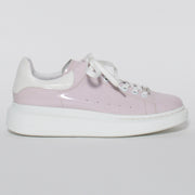 Minx Tessa Orchid Sneaker side. Size 42 womens shoes
