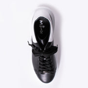 Minx Tessa Black White Sneaker top. Size 46 womens shoes