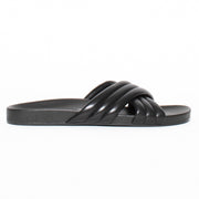 Rollie Tide Cross Padded Black side. Size 42 women's slide