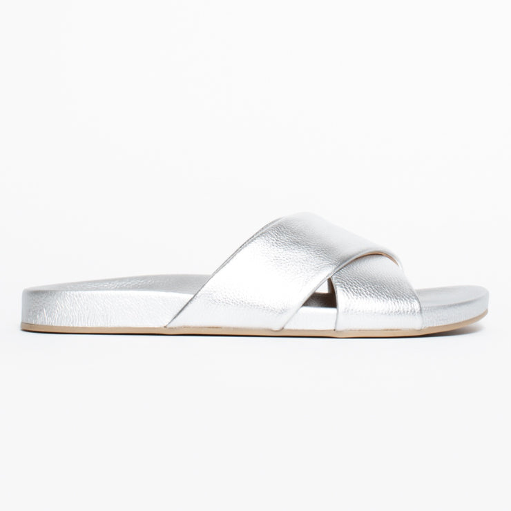 Rollie Tide Cross Silver Tumble Slide side. Size 42 womens shoes