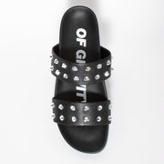 Rollie Tide Strap Padded Stud top. Size 45 women's sandal