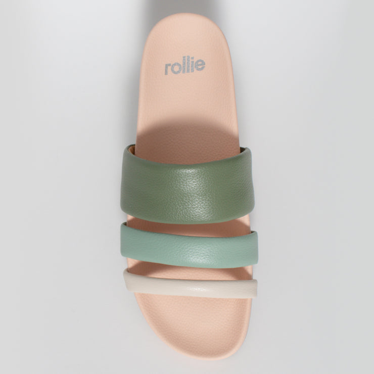 Rollie Tide Triple Strap Garden Bloom Sandal top. Size 46 womens shoes