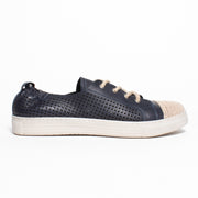 Cabello Uber Navy Sneaker side. Size 42 womens shoes